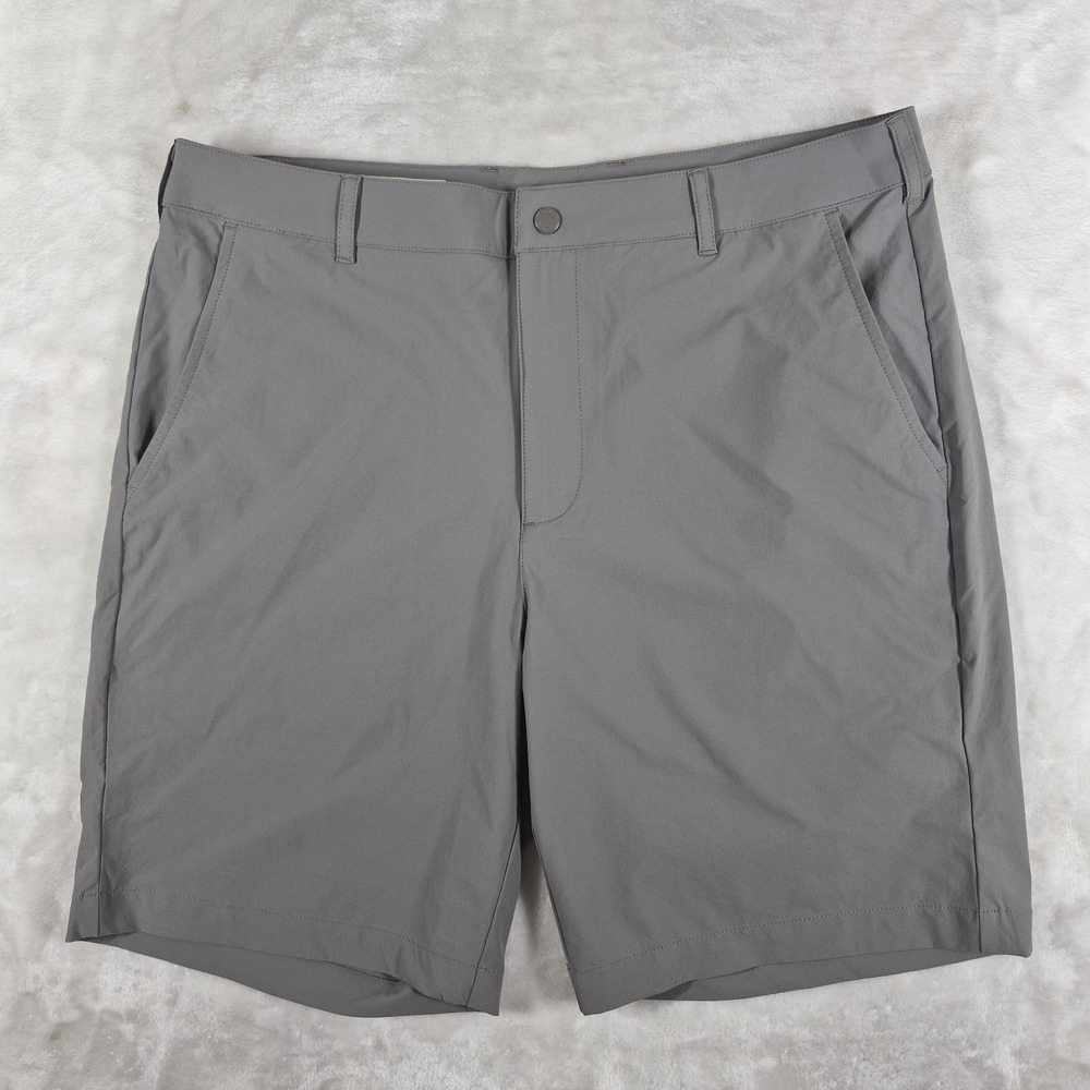 Onward Reserve Shorts Men's 33 Gray Performance Golf Stretch Casual Comfort